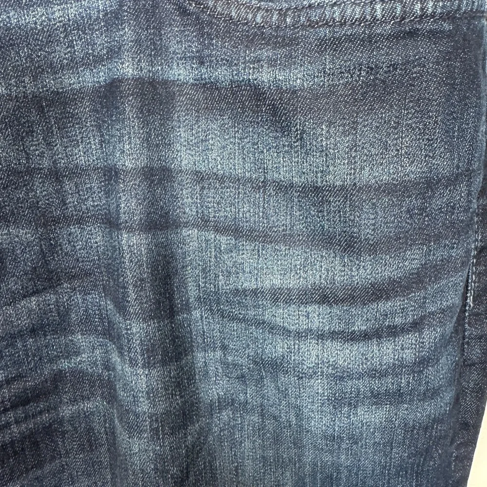 7 For All Mankind The Straight Jeans Mens 38x32 Stretch Dark Wash Denim Size‎ 38